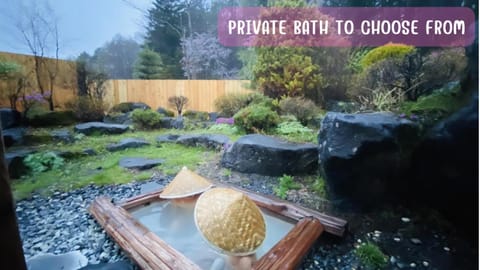 Day, Natural landscape, Garden, Hot Spring Bath, Garden view, Open Air Bath