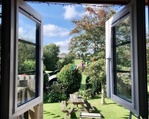 Patio, Spring, Day, Garden, Garden view