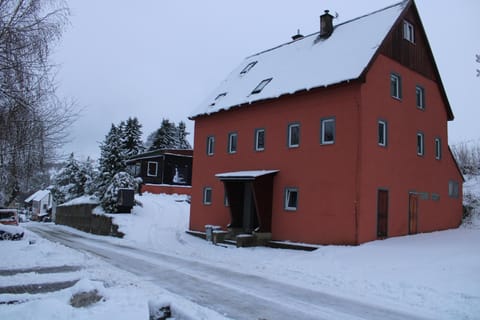 Property building, Day, Natural landscape, Winter