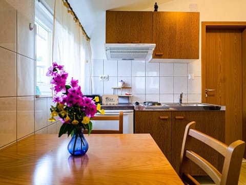 Kitchen or kitchenette, Dining area, stove, kitchen