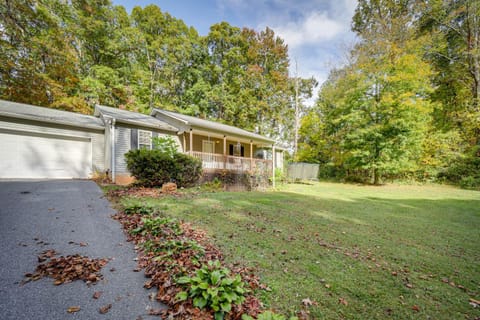 Candler Home with Large Deck and Grill Near Asheville House in Upper Hominy