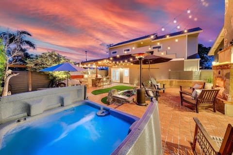 Patio, Garden, Hot Tub, Garden view, Inner courtyard view