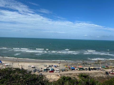 Apto com Ar com vista para praia de Morro Branco - Fortaleza Condo in State of Ceará