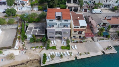 Property building, View (from property/room), Beach, sunbed