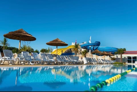 Aqua park, Pool view, Swimming pool, sunbed