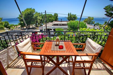 Bird's eye view, Balcony/Terrace, Sea view