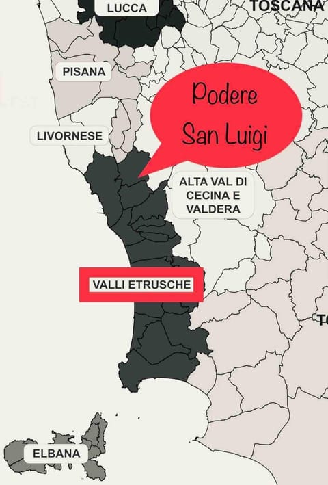 Podere San Luigi - a real Tuscan experience Villa in Tuscany