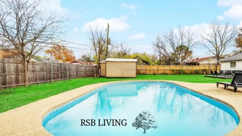 Spring, Garden, Swimming pool, sunbed