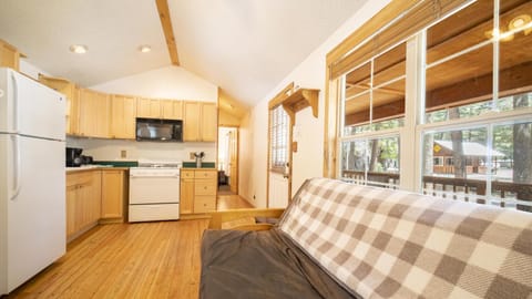 The Iris Cabin #1 at Blue Spruce RV Park & Cabins Campground/ 
RV Resort in La Plata County