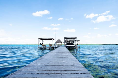 Day, Natural landscape, Lake view, sunbed