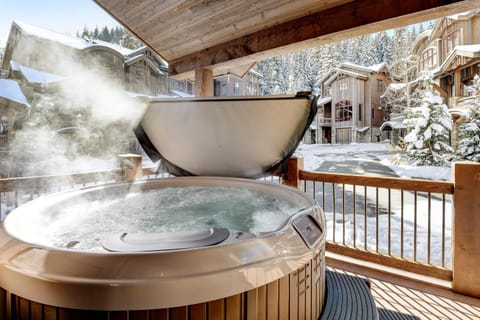 Day, Natural landscape, Winter, Hot Tub