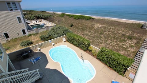 PI244, Ashcroft- Oceanfront, Pool, Rec Rm, Ocean views! House in Corolla