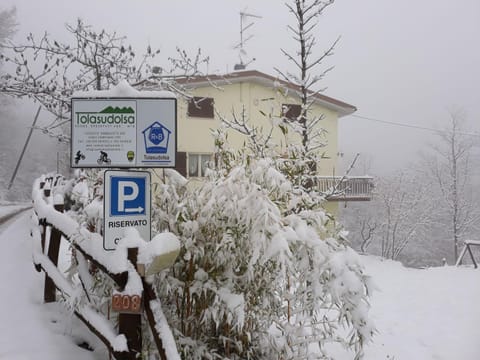 Property building, Winter, Landmark view