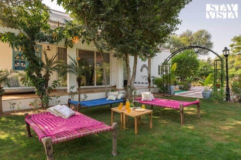 StayVista's Nature Ville - City Escape with Terrace-Balconies with View, Lawn & Gazebo Villa in Rajasthan