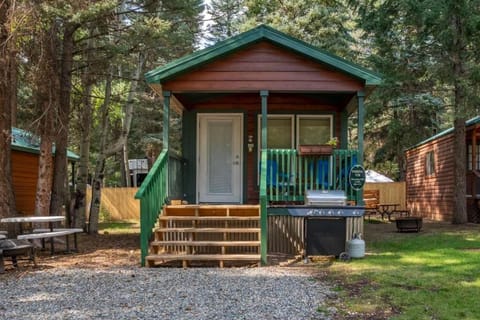 The Shooting Star Cabin #11 at Blue Spruce RV Park & Cabins House in La Plata County