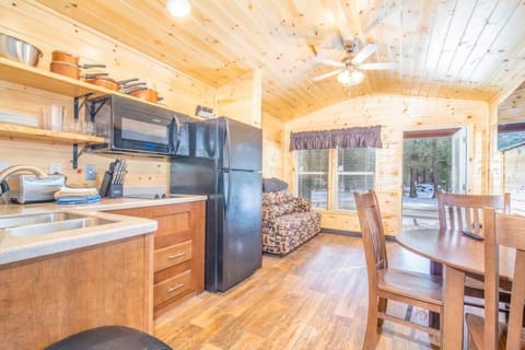 The Shooting Star Cabin #11 at Blue Spruce RV Park & Cabins House in La Plata County