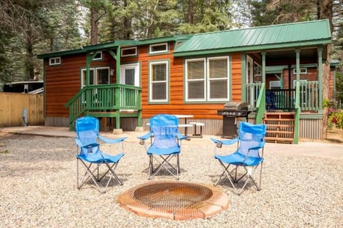 The Wolf Den Cabin #13 at Blue Spruce RV Park & Cabins House in La Plata County