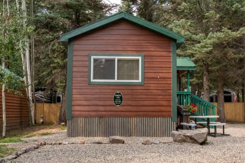 The Fox Den Cabin #14 at Blue Spruce RV Park & Cabins House in La Plata County