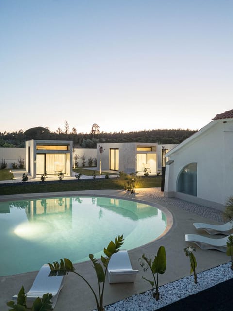 Natural landscape, Pool view, Swimming pool, sunbed