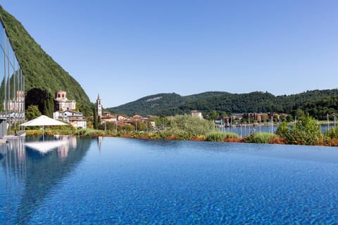 Natural landscape, Lake view, Mountain view, Swimming pool