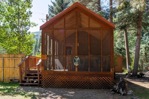 The Weminuche Cabin #80 at Blue Spruce RV Park & Cabins House in La Plata County