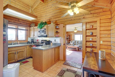 Prescott Vacation Rental with Deck and Mountain Views Haus in Prescott
