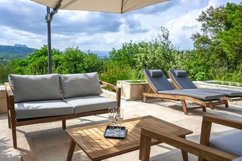 Patio, Natural landscape, View (from property/room), sunbed