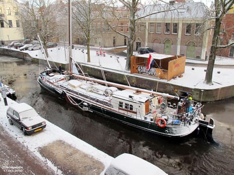 Spes Mea Angelegtes Boot in Groningen