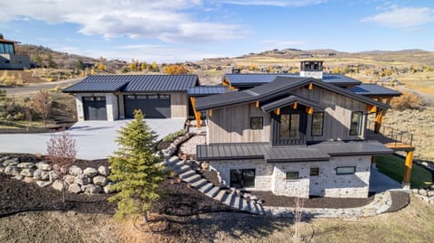 Impressive Tuhaye Home with Hot Tub, Pool Table, and Sweeping Mountain Views House in Jordanelle Reservoir