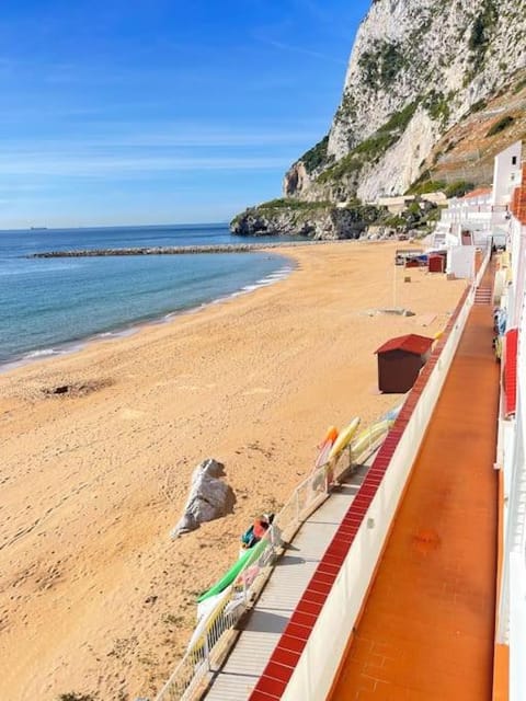 Natural landscape, Beach, Mountain view, Sea view