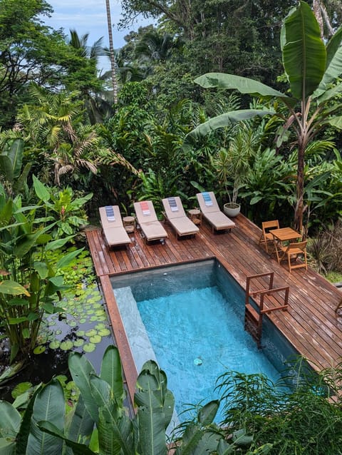 Luxury Villa plus 2 Cabins Rainforest Estate Natural Swim Pond Villa in Bocas del Toro Province