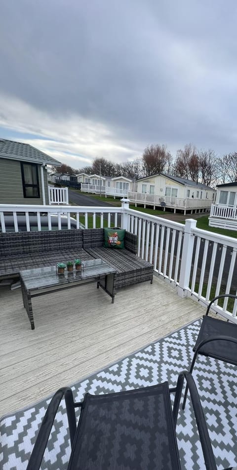 Sun sea and sand at Whitley bay caravan park House in Whitley Bay