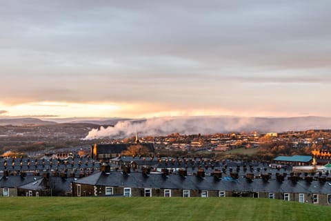 Natural landscape, Mountain view, Sunset