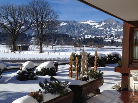 Natural landscape, Winter, Mountain view