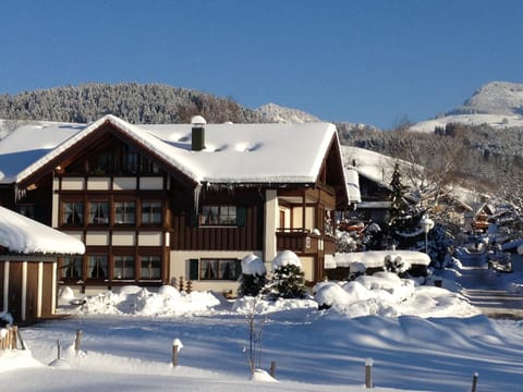 Property building, Natural landscape, Winter