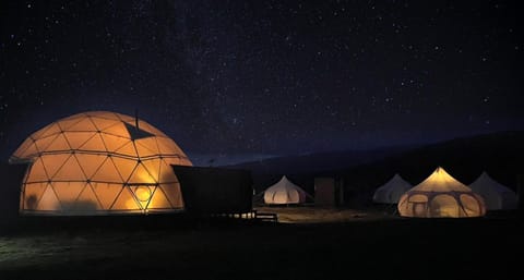 Chilenativo Riverside Camp Luxury tent in Santa Cruz Province