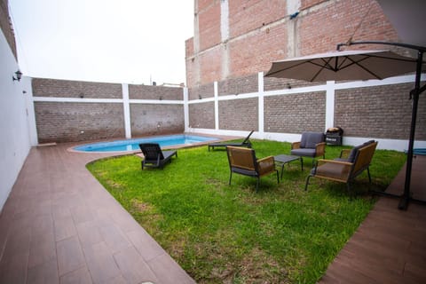 Amplia & Agradable casa de Playa con piscina Sur Chico, Lima Haus in Lurin