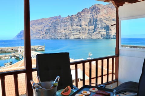 Patio, Natural landscape, Balcony/Terrace, Sea view