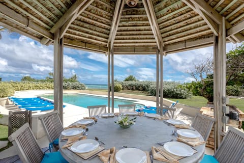 Patio, Day, Dining area, Pool view, Swimming pool, sunbed