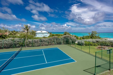 Day, Natural landscape, Tennis court, Sea view