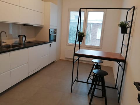 Kitchen or kitchenette, Dining area, minibar, pet friendly, stove