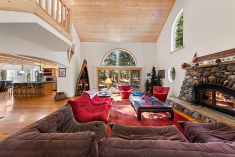 Fox Crossing at Tahoe Donner Vacation Rental w Forested Views in a Prime Location House in Truckee