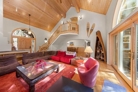 Fox Crossing at Tahoe Donner Vacation Rental w Forested Views in a Prime Location House in Truckee