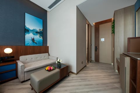 Sha Zhi Ye Serviced Apartment Hotel - Houjie Wanda Plaza Liaoxia Subway Station Hotel in Guangzhou