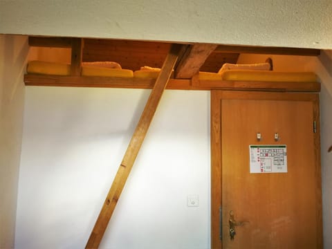 Photo of the whole room, bunk bed