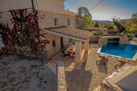 Romantic stone villa with pool and waterfall, in a quiet area - by Traveler tourist agency ID 2162 Villa in Primorje-Gorski Kotar County