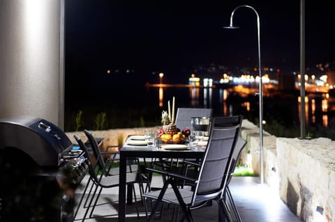 Patio, Night, View (from property/room), Food