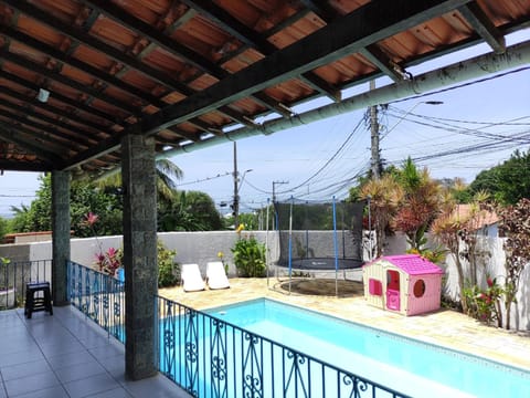 Patio, Pool view, sunbed