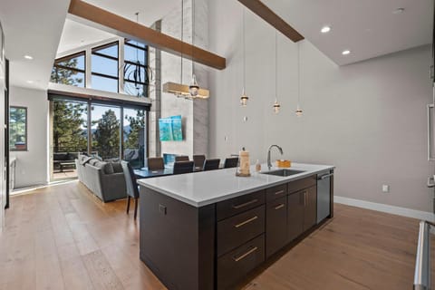 Appreciate this exclusive private penthouse located on Lake Tahoe Haus in Crystal Bay