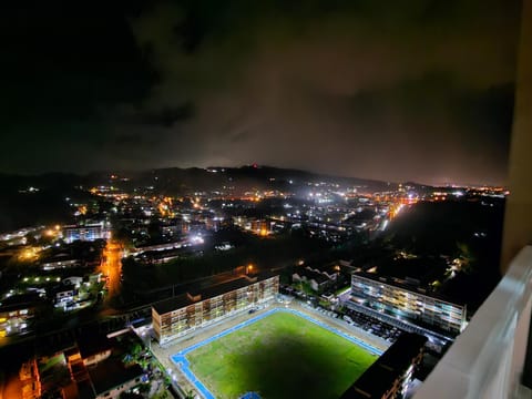 Night, Natural landscape, City view, Mountain view, Quiet street view